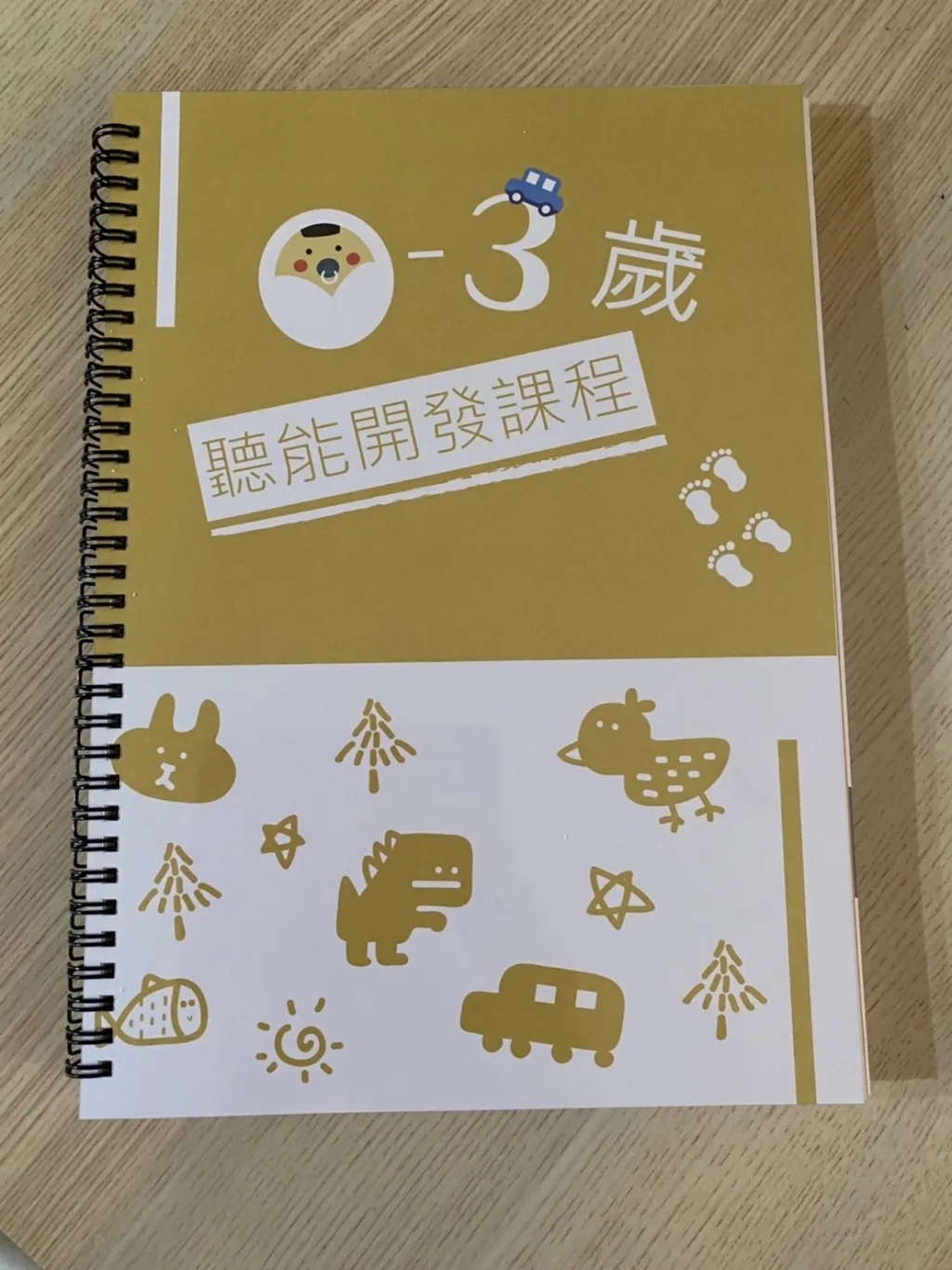 「0至3歲聽能開發課程」教學手冊封面