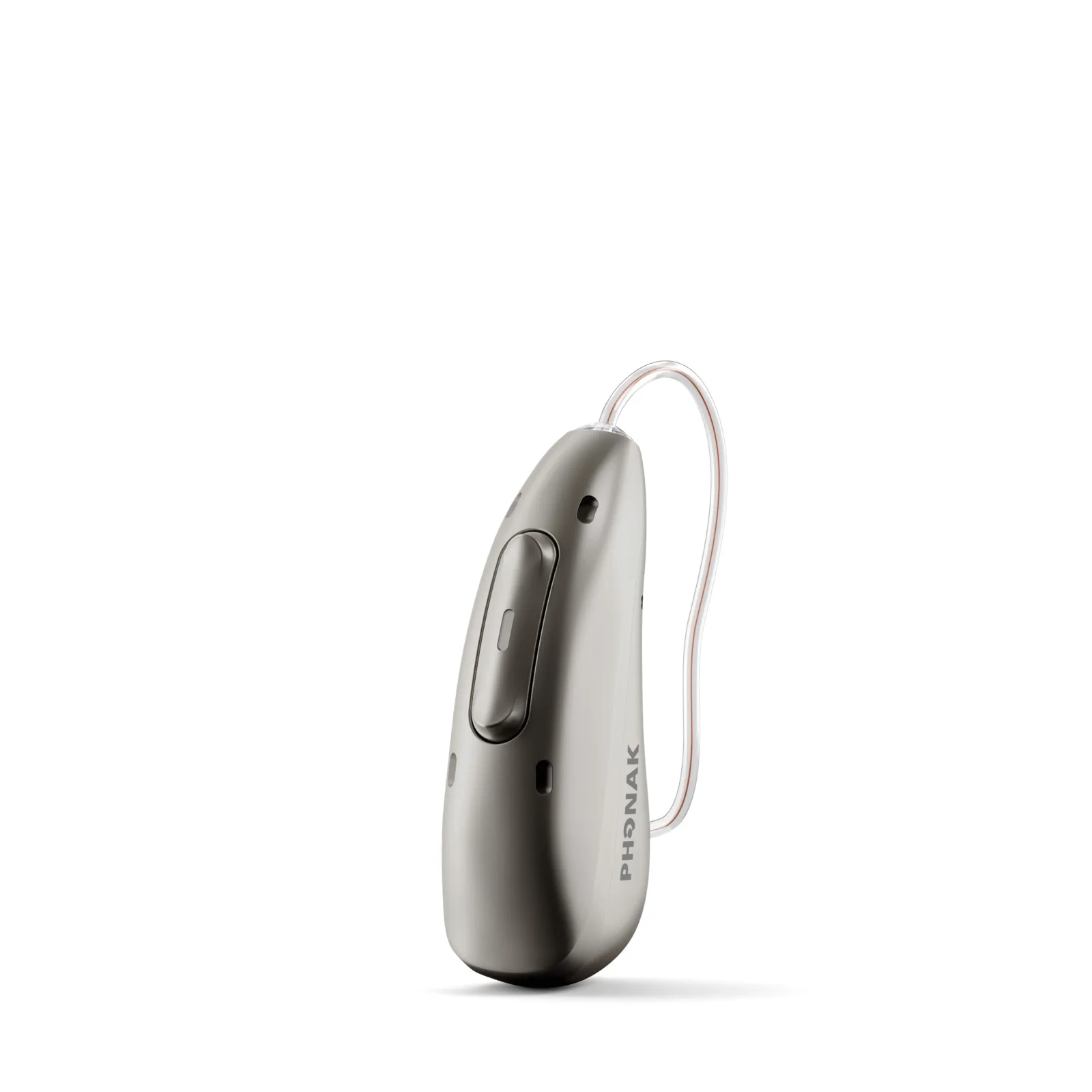 Phonak CROS Infinio 單側聽損訊號傳送器,檀香棕色耳掛機身